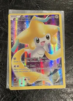 Jirachi XY112 XY Full Art Black Star Promo Holo Pokemon Card LP - Image 1