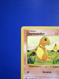 🔥 Charmander 46/132 Base Set Shadowless - LP WoTC Vintage Pokemon TCG Card - Image 3