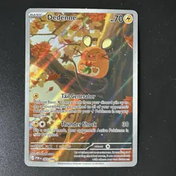 Dedenne 093/088 Illustration Rare Holo Perfect Order Pokemon Card NM 2026 - Image 1