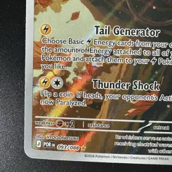 Dedenne 093/088 Illustration Rare Holo Perfect Order Pokemon Card NM 2026 - Image 5