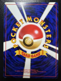 Pokemon Cards Dark Jolteon No.135 Team Rocket 1997 Old Back VG Japanese LP - Image 2