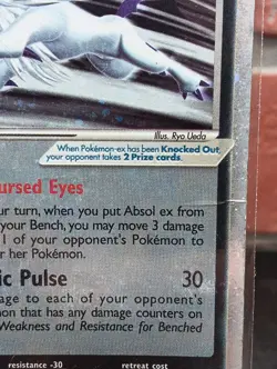 Absol ex 92/108 EX Power Keepers Pokemon Card Holo Foil Rare HP *DMG Look Close - Image 5