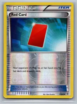 Red Card 71/83 Uncommon Generations Pokemon Reverse Holo Moderately Played - Image 1