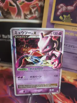 Pokemon Karte Card Holo Mewtwo Mewtu Lv X Legends Awakend DP Diamond japanese LP - Image 1