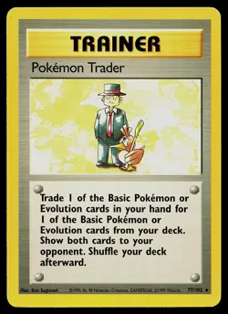 Pokemon Card - Pokemon Trader Base Set 77/102 Rare - Image 1