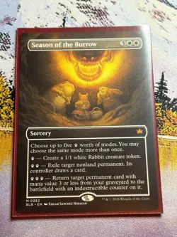 Season of the Burrow Borderless - 282 / English / Near Mint MTG - Image 4