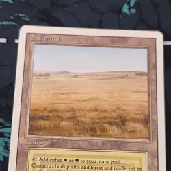 Magic: The Gathering Savannah Land Revised Edition Rare Regular - Image 2
