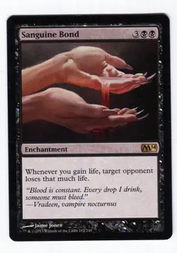 1x Sanguine Bond LP - M14 Core Set MTG - Image 1