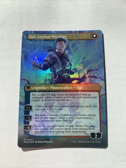 Ral, Monsoon Mage / Ral Leyline Prodigy NM BORDERLESS FOIL MTG! Modern Horizons - Image 2