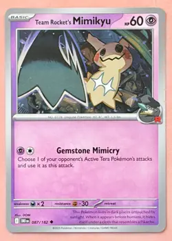 Mimikyu~ Cute Pokemon Cards ~ Pink Pokemon ~ Pretty in Pink Gallery - Image 1