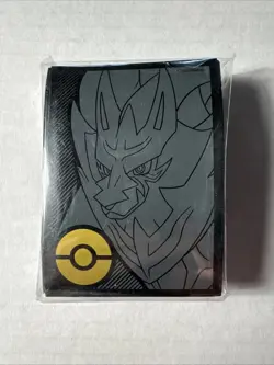 Pokemon Sword & Shield UPC Ultra Premium Zamazenta Card Sleeve Pack 65ct - Image 1