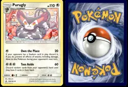 Purugly 109/156 Uncommon Ultra Prism Pokemon Near Mint - Image 1