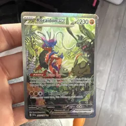 Pokemon Koraidon ex 247/198 Special Illustration Rare Full Art Holo SV01 EX - Image 1