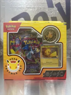Pokemon TCG Pokemon Day 2026 Collection Pikachu Promo *SWIRL PICTURED* - Image 1