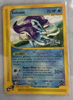Pokemon TCG Suicune 53/53 Wotc Promo Regular Basic 70 HP English - Image 1