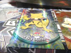 Pokemon! - Topps Chrome - ABRA SPECTRA CHROME / ARCANINE - LP - Image 3