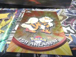 Pokemon! - Topps Chrome - ABRA SPECTRA CHROME / ARCANINE - LP - Image 4
