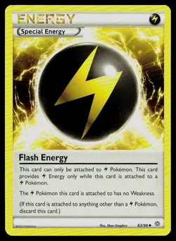 Pokemon Card Ancient Origins Flash Energy 83/98 Uncommon - Image 1