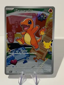Pokemon TCG Charmander Promo Holo MEP EN 038 - Image 1