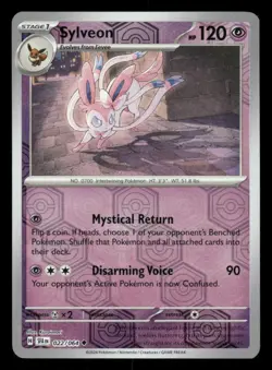 Sylveon 022/064 UC Shrouded Fable Reverse Holo NM/M Pokemon - Image 1