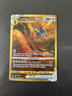 Pokemon Origin Forme Dialga VSTAR Secret Rare Crown Zenith Galarian Gallery NM/M - Image 1