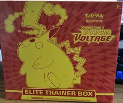 Pokemon TCG Sword & Shield Vivid Voltage Elite Trainer Box English 2020 65 6+ - Image 1