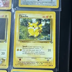 Pokemon TCG Vintage 1999-2003 9 Card Lot Eevee Flareon Pikachu Persian Arcanine - Image 5