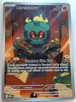 Pokemon Marshadow Full Art 146/132 English Holographic Rare - Image 2