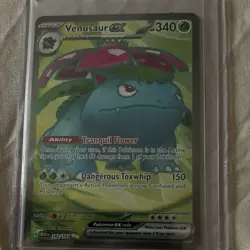 The Pokemon Company Venusaur ex 182/165 SV 151 Ultra Rare Full Art Holo 340 HP - Image 1