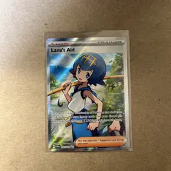 Lana's Aid 207/167 - Full Art Ultra Rare Twilight Masquerade Pokemon TCG - Image 1