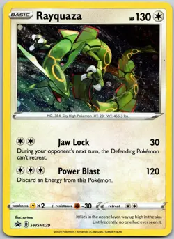 Rayquaza SWSH029 Promo Sword & Shield Promos Near Mint - Image 1