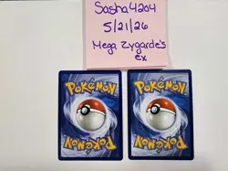 Pokemon TCG Mega Zygarde Ex POR 120/088 & Mega Zygarde Ex POR 104/088 Singles - Image 4