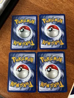 Tentacool 56/62 - Fossil - LP/MP - Pokemon TCG - 1999 (set of 4) - Image 2