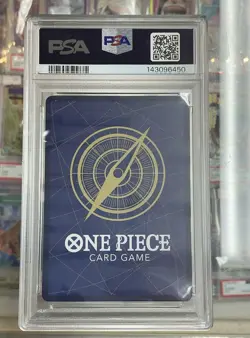 2024 One Piece P-043 Monkey D. Luffy Convention Exclusive Foil PSA 9 English - Image 2