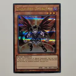 Yugioh - Darklord Ukoback - DUSA-EN022 - NM - Ultra Rare - Holo - 1st Ed - 2017 - Image 3