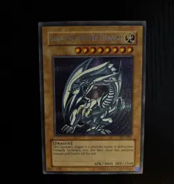 G2U Blue Eyes White Dragon DDS001 Fun Promo For Display art card - Image 1