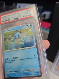 G2U 151 Poster CollectionBox Promo 3 Card Set Bulba Char Squir PSA 10 3x swirl S - Image 2