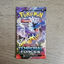 Pokemon Temporal Forces Booster Pack 10 Cards Pack Random Art Sealed - Image 1
