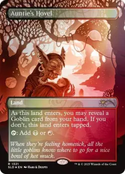 MTG English Auntie's Hovel (Rainbow Foil) NM Foil Secret Lair - Image 1