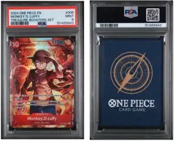 Monkey D. Luffy (Treasure Booster Set) ST10-006 One Piece Promo Card PSA 9 - Image 1