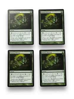 4x Magic the Gathering MTG Noxious Revival New Phyrexia + Free Bonus Cards! - Image 1