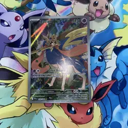 Zacian 100/094 Me02: Phantasmal Flames Holo Pokemon Card Near Mint Condition - Image 1