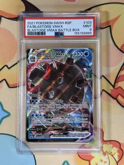 Blastoise VMAX SWSH103 SWSH: Sword & Shield Promo Cards Holo - Image 1