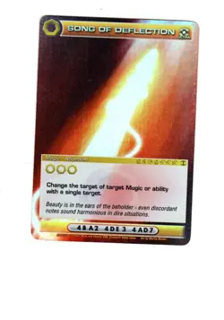 Chaotic Mugic card ULTRA RARE Song of Deflection low - Image 1