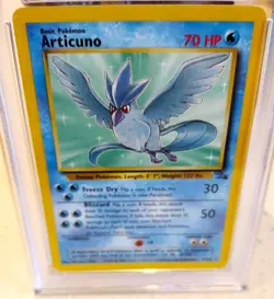 Pokemon Card Articuno Freeze Dry Fossil 17/62 PSA 5 70 HP 1999 - Image 4