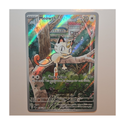 Meowth 106/094 Me02: Phantasmal Flames IR Full Art Holo Card 1 - Image 1
