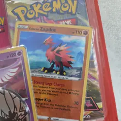 Pokemon TCG: Moltres Articuno Zapdos Cards with 2 Booster Packs & Coin - Image 4