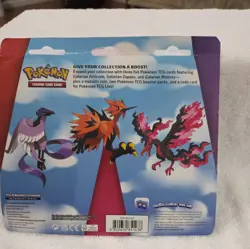 Pokemon TCG: Moltres Articuno Zapdos Cards with 2 Booster Packs & Coin - Image 5