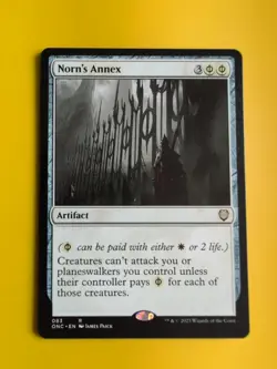 Norn's Annex. Artifact Rare ONC Magic the Gathering Card. - Image 1