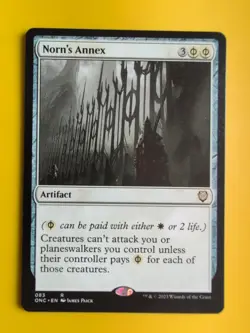 Norn's Annex. Artifact Rare ONC Magic the Gathering Card. - Image 2